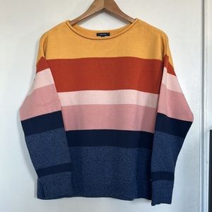 Nautical Striped Rollneck Sweater